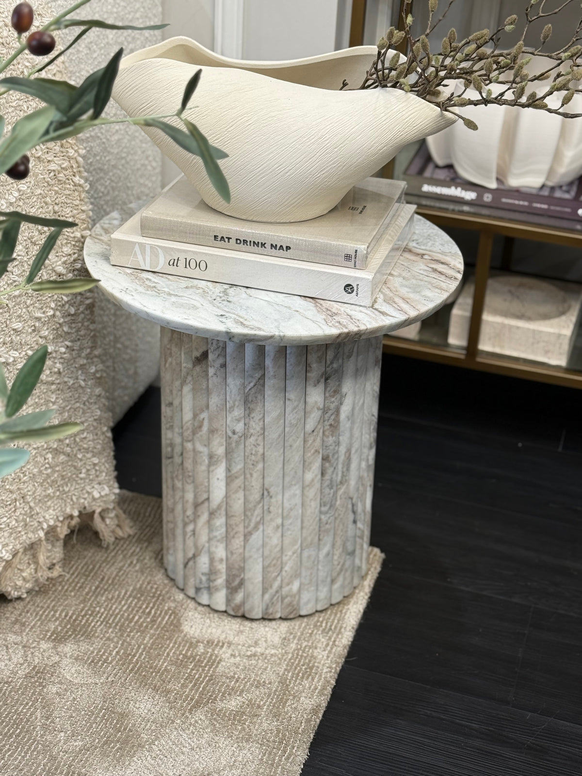 Mala Marble Side Table