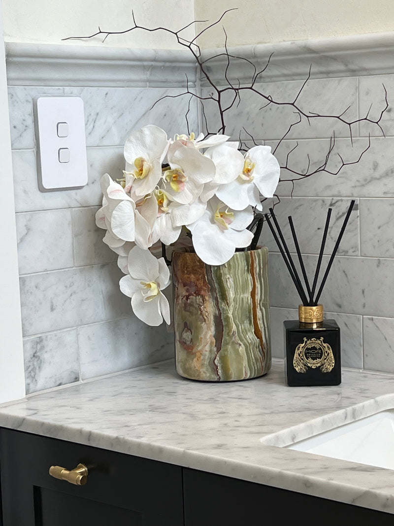 Ria Marble Vase/Holder