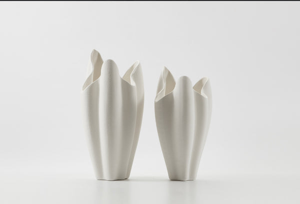 Bloom Vase Ivory