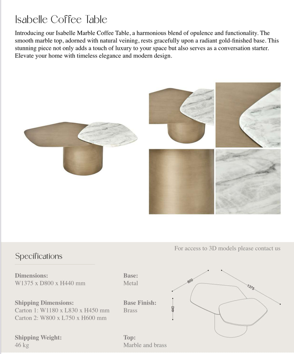 Isabelle Coffee Table
