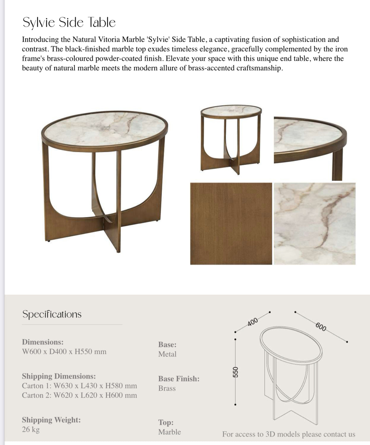 Silvie Side Table
