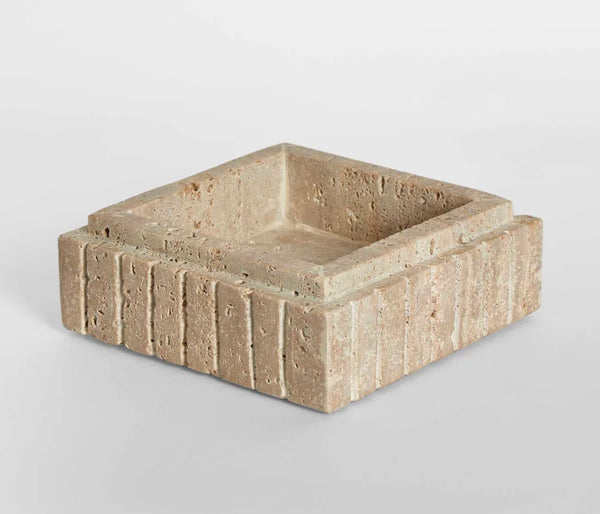 Trey Travertine Box