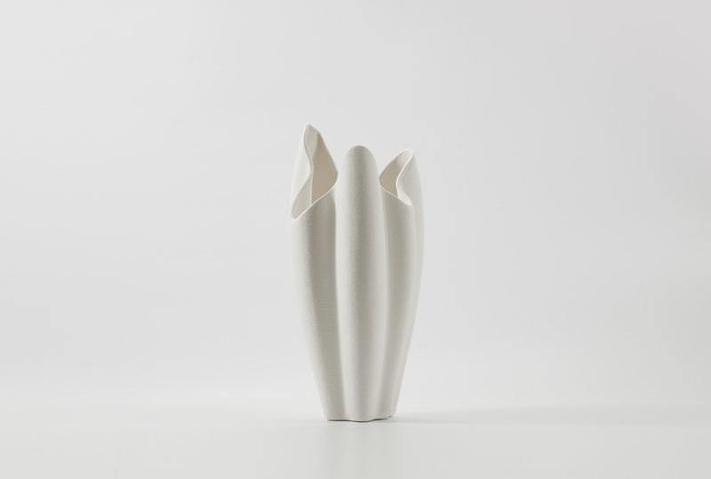 Bloom Vase Ivory