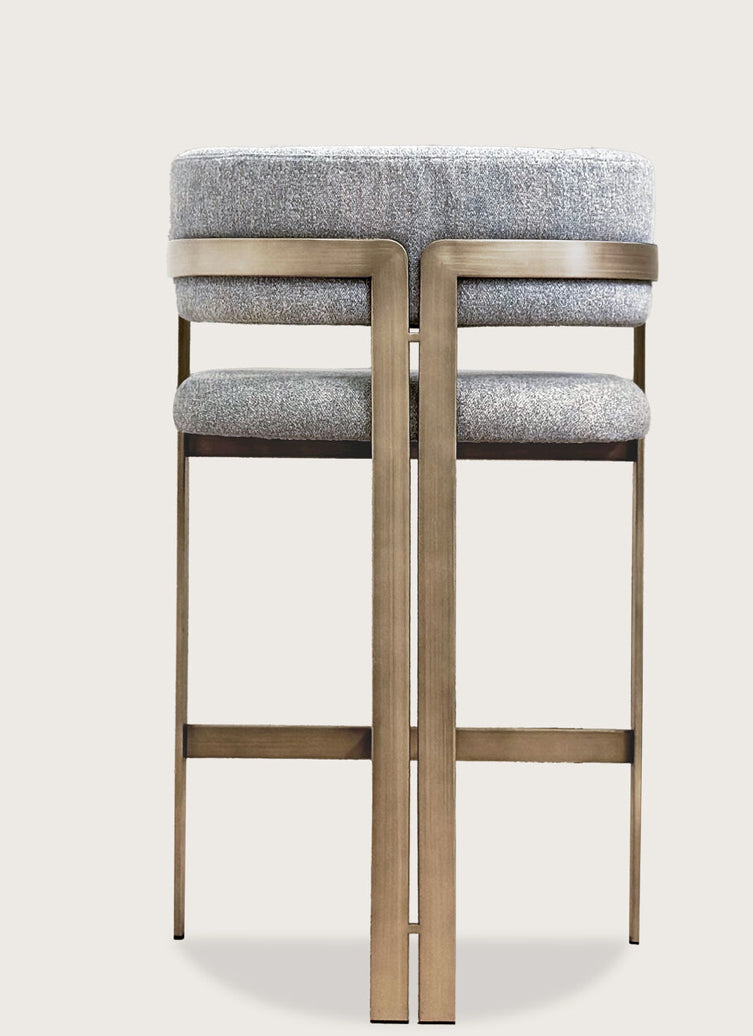Claude Bar Stool - Brass