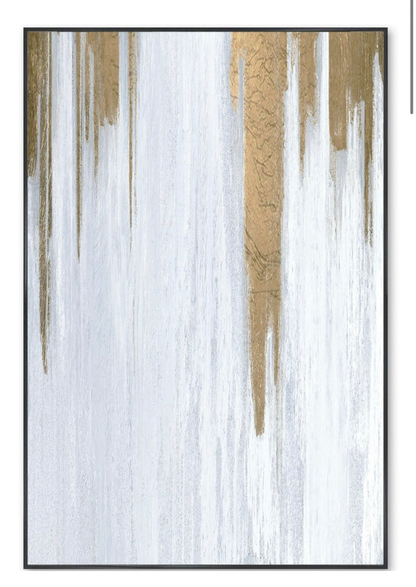 Golden Rain Canvas