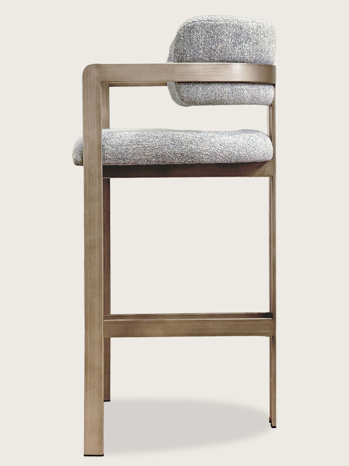 Claude Bar Stool - Brass