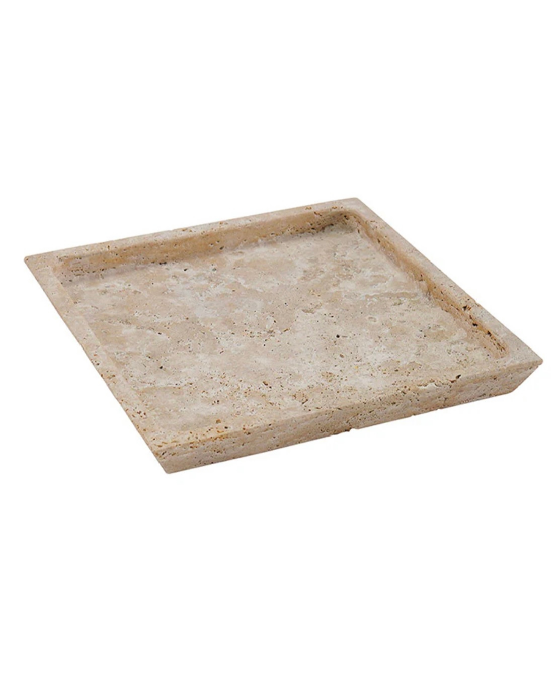 Ria Travertine Tray Square