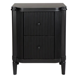 Jazelle Bedside Table Black