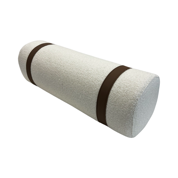 Elena Bolster With Leather Strap