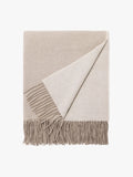 Ellis Cashmere Throw- Oatmeal