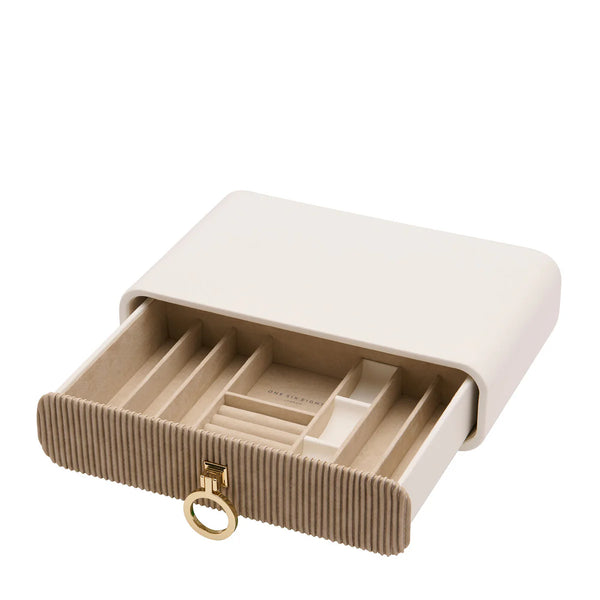 Camille White Jewellery Box