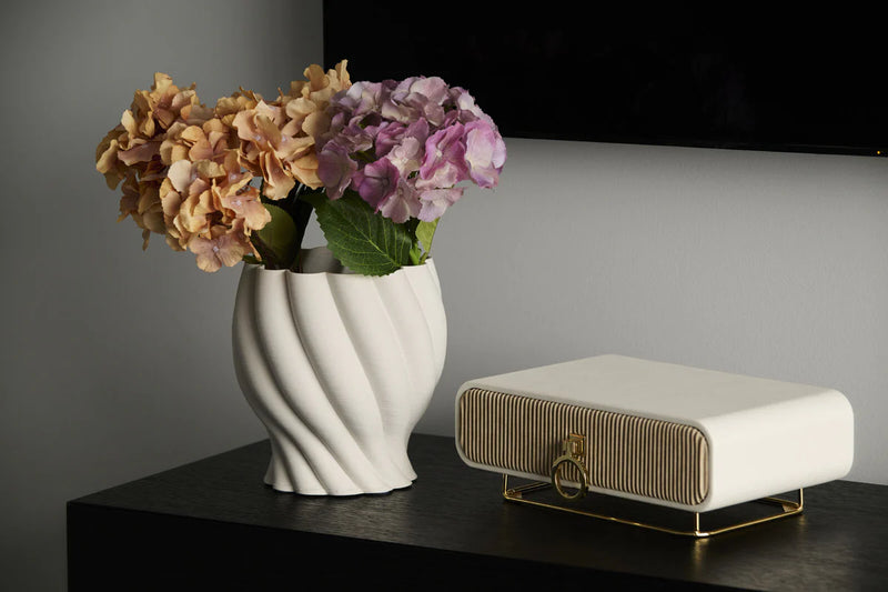 Camille White Jewellery Box