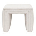 Savil Stool- Natural Linen