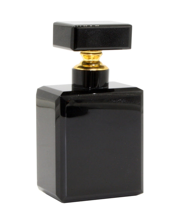 Glass Icon Perfume Bottle Black