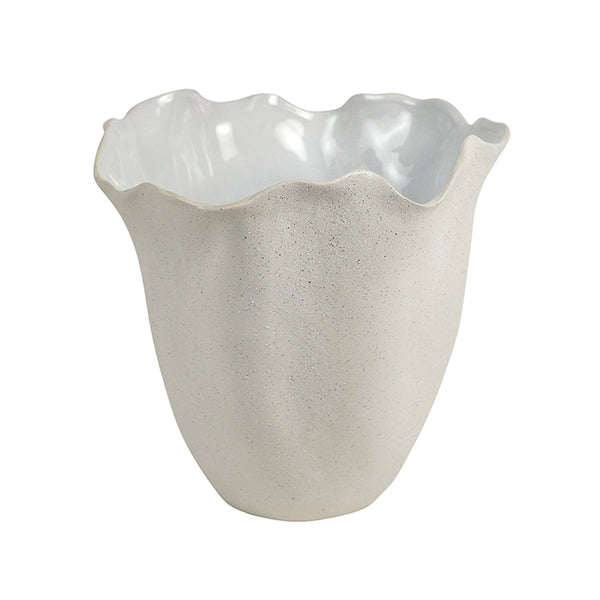 Vega Stone Wave Vase/Planter