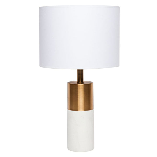Carlo Table Lamp White
