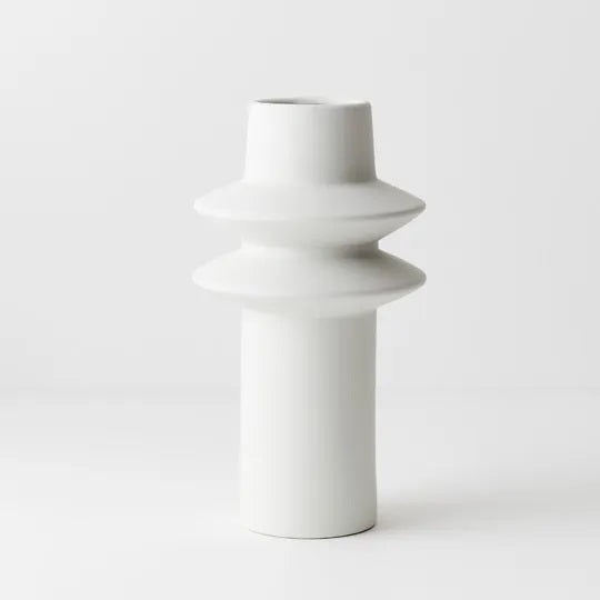 Lucena Vase White