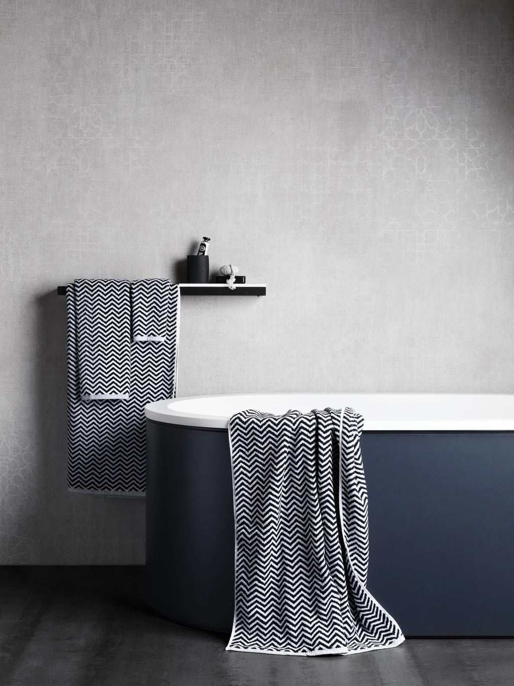 Herringbone Hand & Bath Towels