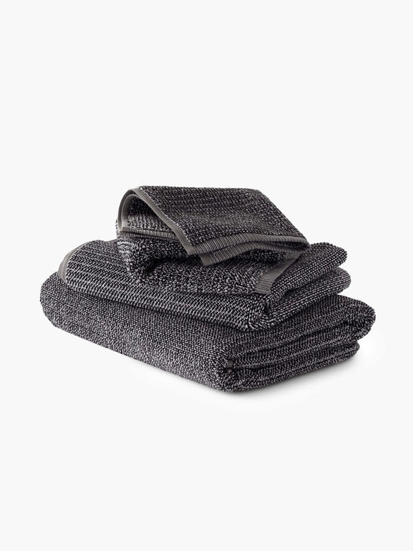 Tweed Coal Hand & Bath Towels