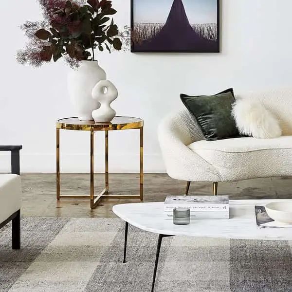 Coco Gold Nested Side Tables