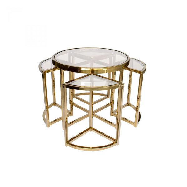 Coco Gold Nested Side Tables