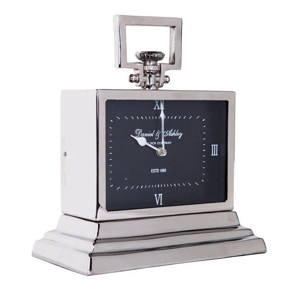 Roman Clock Black