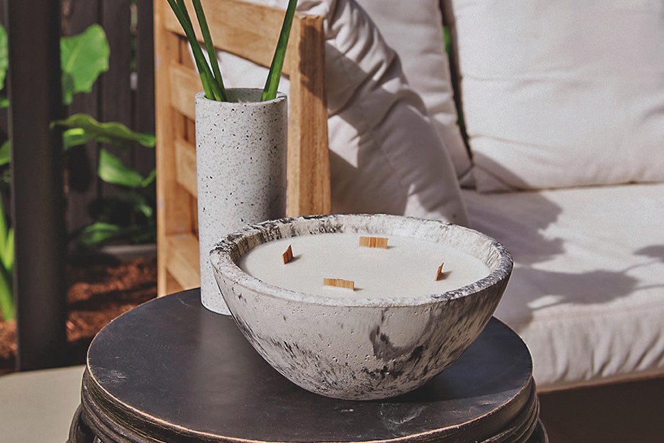 Concrete Candle