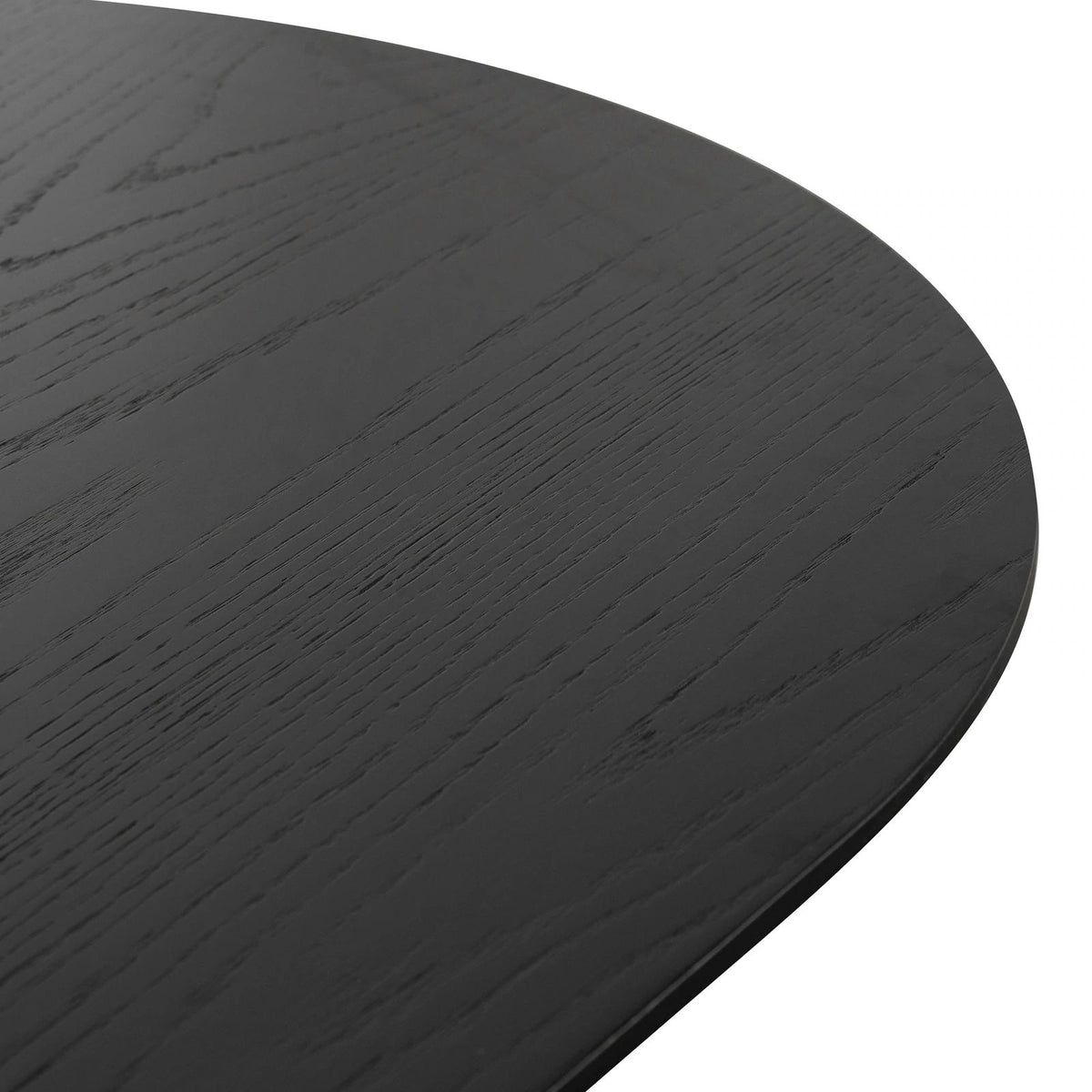 Ebony Oval Dining Table