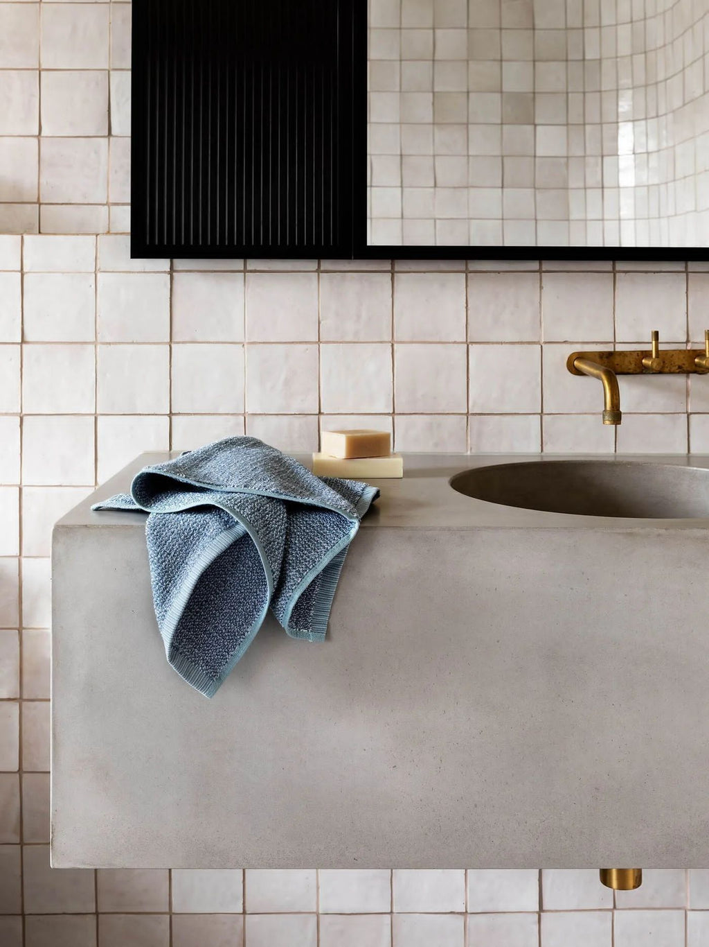 Tweed Marine Hand & Bath Towels