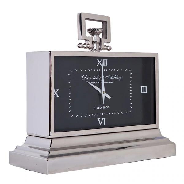 Roman Clock Black
