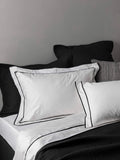 Grosgrain Black Duvet Cover Sets