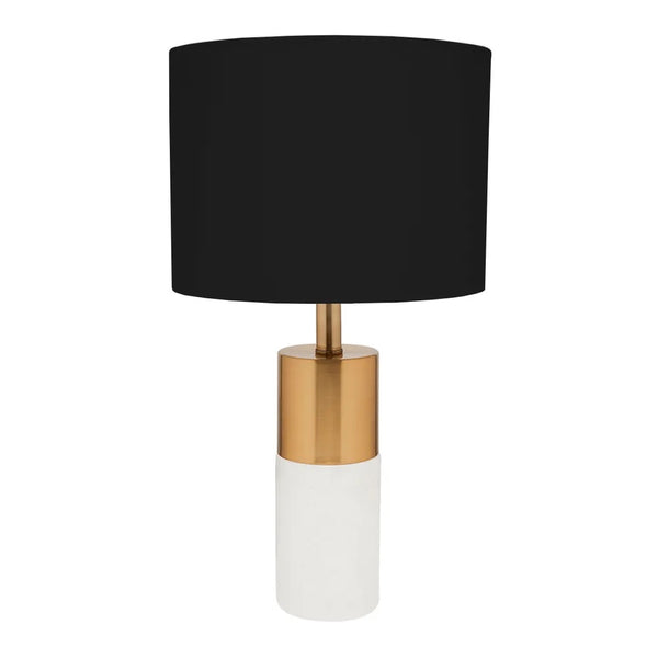 Carlo Marble Lamp Black
