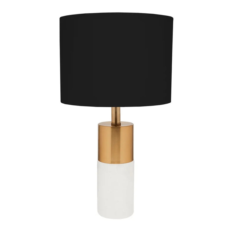 Carlo Marble Lamp Black