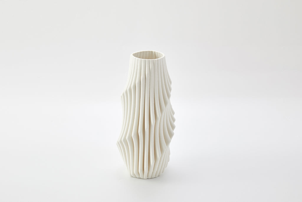 Plume Vase Ivory