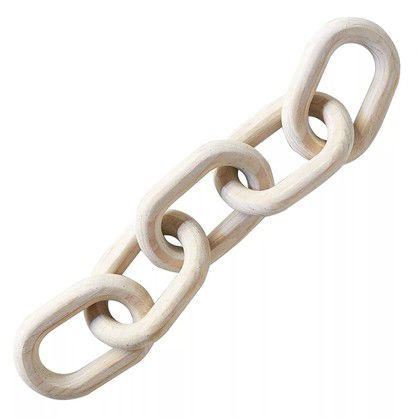 White Wooden Chain