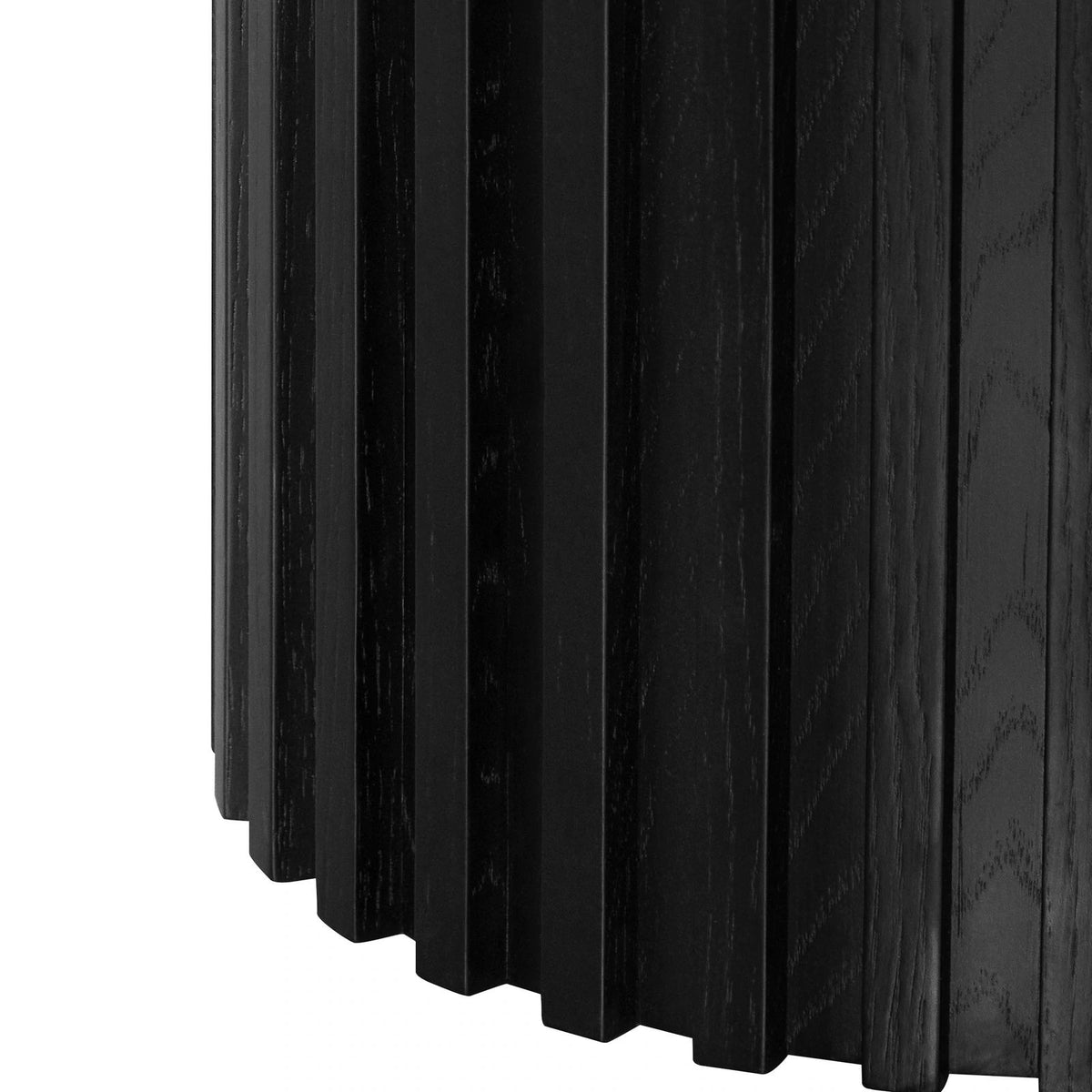 Ebony Oval Dining Table