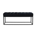 Celia Ebony Ottoman