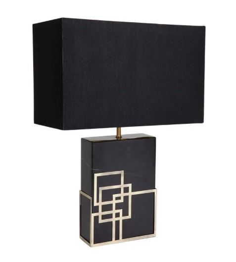 Squared Table Lamp