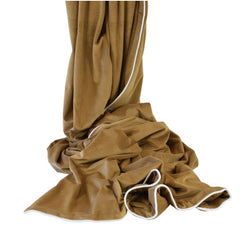 Luxe Velvet Throw Caramel
