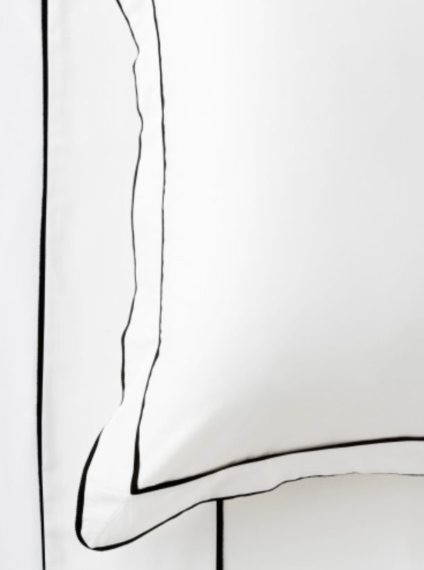 Grosgrain Black Duvet Cover Sets