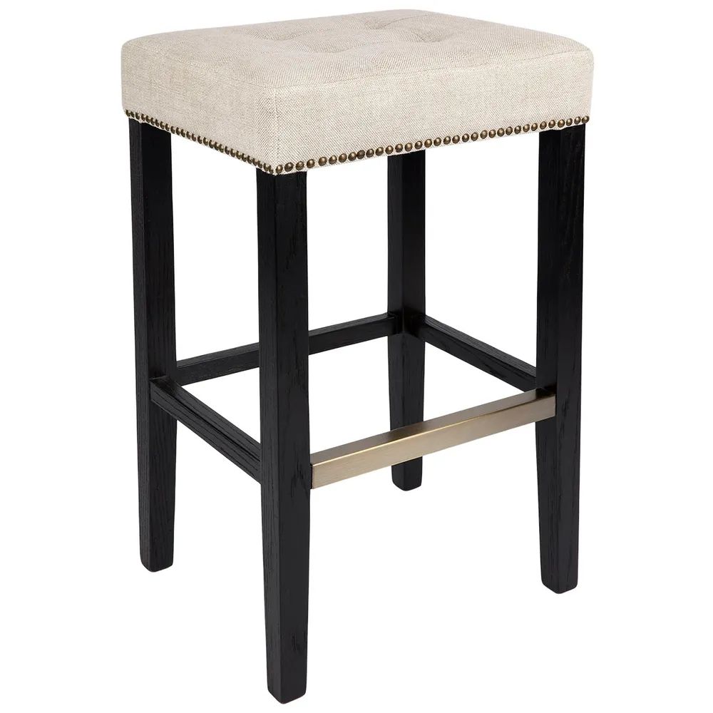 Sitla Bar Stool Natural Linen