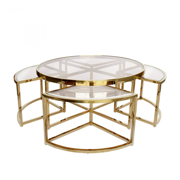 Coco Gold Nesting Coffee Table